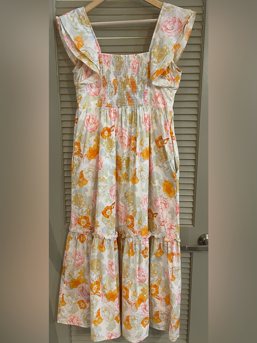 Buddy Love Floral Maxi Dress With Pockets - Picture 3 of 3